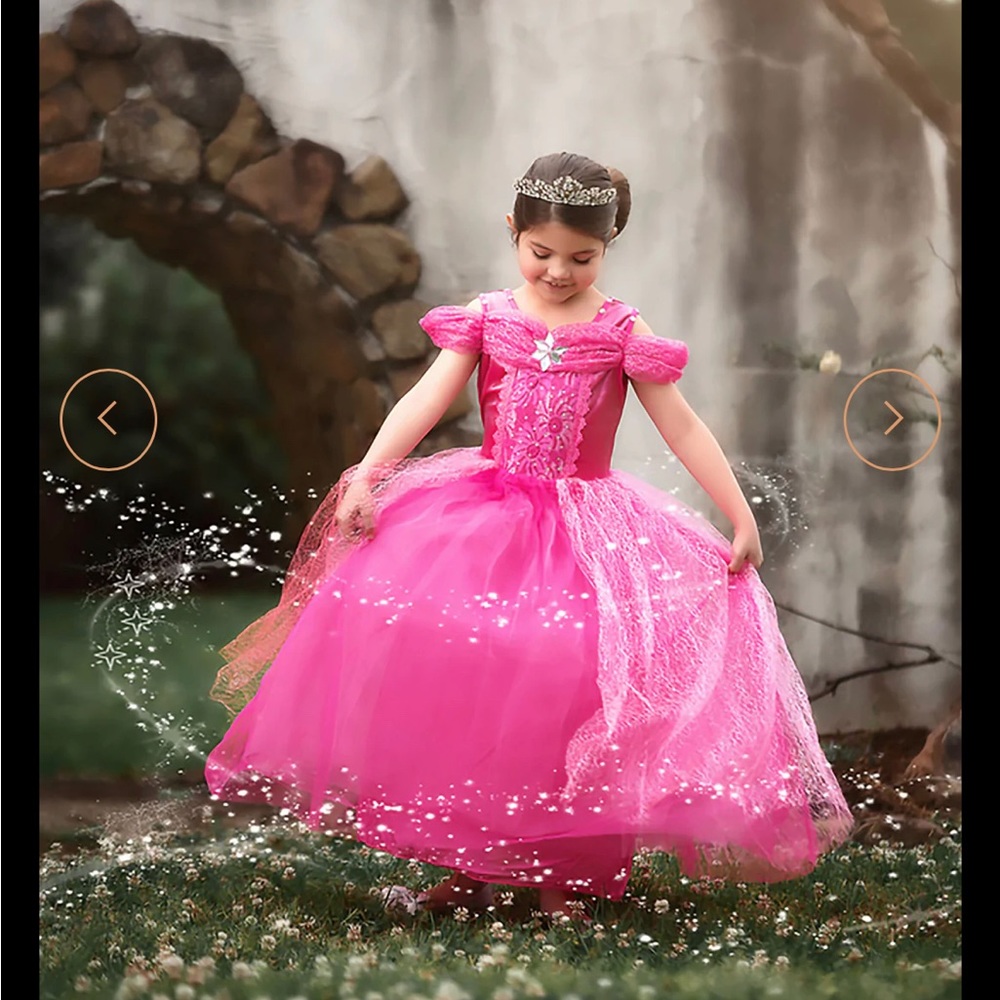 Trish Scully Pink Princess Gown